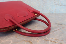 将图片加载到图库查看器，HERMES／BOLIDE 31 Clemence leather Rouge garance □H刻印 Shoulder bag 800060144
