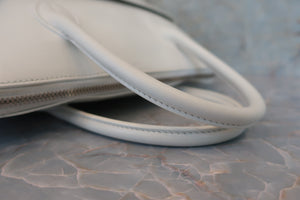 HERMES BOLIDE 1923 Swift leather White □K刻印  Hand bag 500110102