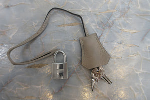 HERMES／エルメス バーキン35 トリヨンクレマンス トゥルティエールグレー □K刻印 ハンドバッグ 700090046