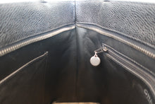 Load image into Gallery viewer, CHANEL Medallion Tote Caviar skin Black/Silver hardware Tote bag 800090108
