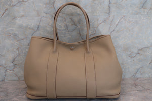 HERMES GARDEN PARTY PM Negonda leather Trench □L刻印 Tote bag 600100087