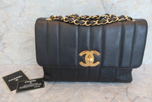 将图片加载到图库查看器，CHANEL/香奈儿 coco小姐 单盖 链条包  荔枝皮 Black/Gold hadware(黑色/金色金属) 肩背包 600080025
