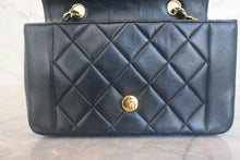 画像をギャラリービューアに読み込む, CHANEL/シャネル ダイアナマトラッセチェーンショルダーバッグ ラムスキン ブラック/ゴールド金具 ショルダーバッグ 800020053

