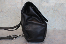 Load image into Gallery viewer, CHANEL CC mark Chain Back pack Lambskin Black/Silver hardware Back pack 800090059
