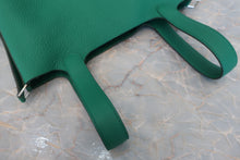 Load image into Gallery viewer, HERMES PICOTIN LOCK PM Clemence leather Vert vertigo Z Engraving Hand bag 600110217
