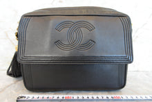 画像をギャラリービューアに読み込む, CHANEL/シャネル ココマークフリンジチェーンショルダーバッグ ラムスキン ブラック/ゴールド金具 ショルダーバッグ 700070147
