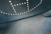 将图片加载到图库查看器，HERMES EVELYNE 2PM Clemence leather Blue jean □K刻印 Shoulder bag 700120171
