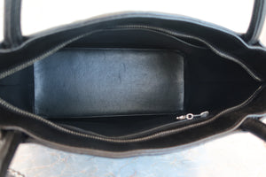 CHANEL/シャネル 復刻トート キャビアスキン ブラック/シルバー金具 トートバッグ 700060203