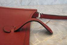 Load image into Gallery viewer, HERMES EVELYNE TPM Box carf leather Rouge H □F Engraving Shoulder bag 600120019
