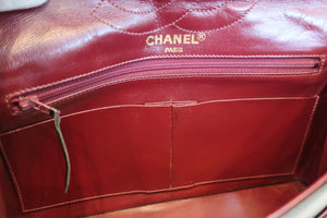 CHANEL Paris Limited Matelasse double flap chain shoulder bag Lambskin Black/Gold hadware Shoulder bag 700100075