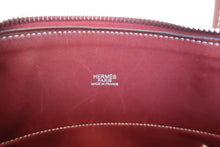 画像をギャラリービューアに読み込む, HERMES／エルメス ボリード27 ヴォーシャモニー ルージュアッシュ □J刻印 ハンドバッグ 800060135
