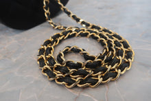 將圖片載入圖庫檢視器 CHANEL/シャネル マトラッセフリンジチェーンショルダーバッグ ラムスキン ブラック/ゴールド金具 ショルダーバッグ 700120256
