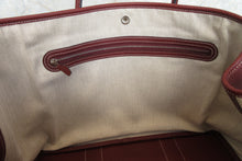 Load image into Gallery viewer, HERMES  GARDEN PARTY PM Negonda leather Rouge H □P Engraving Tote bag 700110130
