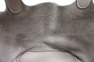 HERMES／エルメス ピコタンロックＭＭ トリヨンクレマンス トゥルティエールグレー □N刻印 ハンドバッグ 700090041