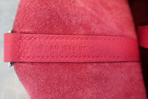 HERMES／エルメス ピコタンロックエクラＰＭ トリヨンクレマンス/ヴォースイフト ローズメキシコ/ルージュクー Z刻印 ハンドバッグ 700080029
