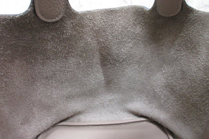 HERMES／エルメス ピコタンロックＭＭ トリヨンクレマンス トゥルティエールグレー □N刻印 ハンドバッグ 700090041