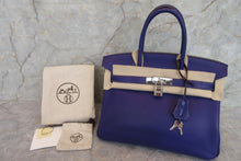 画像をギャラリービューアに読み込む, HERMES／エルメス バーキン30 トリヨンクレマンス アイリス □N刻印 ハンドバッグ 700040215
