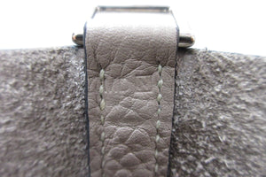 HERMES／エルメス ピコタンロックＭＭ トリヨンクレマンス トゥルティエールグレー □N刻印 ハンドバッグ 700090041