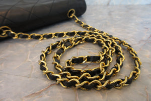 CHANEL/シャネル マトラッセチェーンショルダーバッグ ラムスキン ブラック/ゴールド金具 ショルダーバッグ 700070153