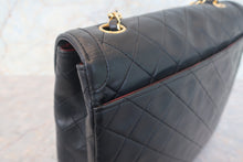 将图片加载到图库查看器，CHANEL/香奈儿 CF 链条包 羊皮 Black/Gold hadware(黑色/金色金属) 肩背包 700120196
