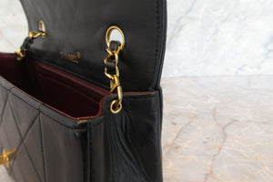 CHANEL/シャネル マトラッセチェーンショルダーバッグ ラムスキン ブラック/ゴールド金具 ショルダーバッグ 700070153