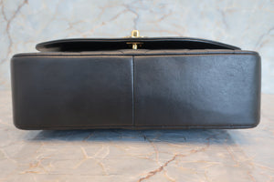 CHANEL/シャネル ダイアナマトラッセチェーンショルダーバッグ ラムスキン ブラック/ゴールド金具 ショルダーバッグ 700090012