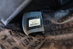 CHANEL/シャネル チョコバーミニチェーンショルダーバッグ ラムスキン ブラック/ゴールド金具 ショルダーバッグ 700050268