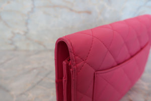 CHANEL/シャネル マトラッセチェーンウォレット ラムスキン ピンク/ゴールド金具 ショルダーバッグ 700060241