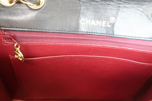 CHANEL/香奈儿 2.55 CF 链条包 羊皮  Black/Gold hadware(黑色/金色金属) 肩背包 600080036