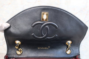 CHANEL/シャネル マトラッセチェーンショルダーバッグ ラムスキン ブラック/ゴールド金具 ショルダーバッグ 600090076