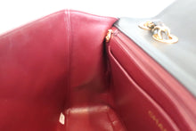 Load image into Gallery viewer, CHANEL Big Matelasse Single flap chain shoulder bag Lambskin Black/Gold hadware Shoulder bag 600040032

