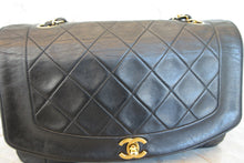 画像をギャラリービューアに読み込む, CHANEL/シャネル ダイアナマトラッセチェーンショルダーバッグ ラムスキン ブラック/ゴールド金具 ショルダーバッグ 700070150

