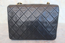 画像をギャラリービューアに読み込む, CHANEL/シャネル ミニマトラッセシングルフラップチェーンショルダーバッグ ラムスキン ブラック/ゴールド金具 ショルダーバッグ 800090043
