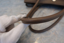 Load image into Gallery viewer, HERMES  GARDEN PARTY PM Negonda leather Etoupe gray □O Engraving Tote bag 700100084
