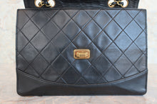 画像をギャラリービューアに読み込む, CHANEL/シャネル マトラッセ2.55チェーンショルダーバッグ ラムスキン ブラック/ゴールド金具 ショルダーバッグ 800060163

