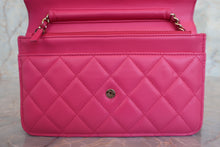 画像をギャラリービューアに読み込む, CHANEL/シャネル マトラッセチェーンウォレット ラムスキン ピンク/ゴールド金具 ショルダーバッグ 700060241
