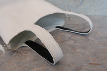 Load image into Gallery viewer, HERMES PICOTIN PM Bi-color Clemence leather/Epsom leather White/Black □J Engraving Hand bag 700110109
