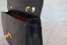 画像をギャラリービューアに読み込む, CHANEL/シャネル マトラッセ2.55チェーンショルダーバッグ ラムスキン ブラック/ゴールド金具 ショルダーバッグ 800060163
