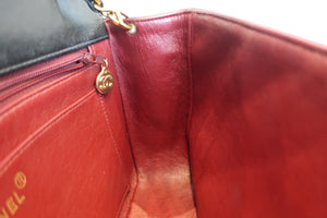 CHANEL/シャネル ダイアナマトラッセチェーンショルダーバッグ ラムスキン ブラック/ゴールド金具 ショルダーバッグ 700090012