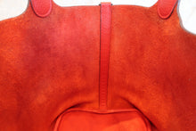 Load image into Gallery viewer, HERMES PICOTIN LOCK MM Clemence leather Rouge de Coeur A Engraving Hand bag 500100212
