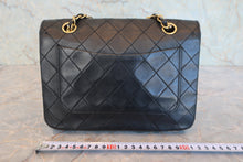 画像をギャラリービューアに読み込む, CHANEL/シャネル マトラッセチェーンショルダーバッグ ラムスキン ブラック/ゴールド金具 ショルダーバッグ 800050004
