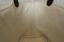 Load image into Gallery viewer, HERMES PICOTIN PM Bi-color Clemence leather/Epsom leather White/Black □J Engraving Hand bag 700110109
