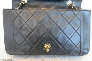 CHANEL/シャネル ダイアナマトラッセチェーンショルダーバッグ ラムスキン ブラック/ゴールド金具 ショルダーバッグ 700070150