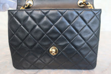 画像をギャラリービューアに読み込む, CHANEL/シャネル ミニマトラッセシングルフラップチェーンショルダーバッグ ラムスキン ブラック/ゴールド金具 ショルダーバッグ 800090043
