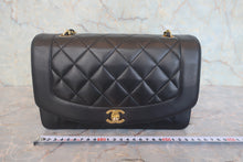 將圖片載入圖庫檢視器 CHANEL/シャネル ダイアナマトラッセチェーンショルダーバッグ ラムスキン ブラック/ゴールド金具 ショルダーバッグ 800010189
