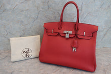 将图片加载到图库查看器，HERMES BIRKIN 35 Chevre myzore goatskim Rouge vif □J刻印 Hand bag 600100092
