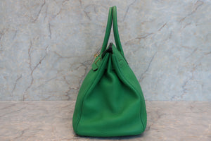 HERMES／エルメス バーキン35 トゴ バンブー □R刻印 ハンドバッグ 700070230