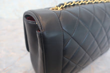 將圖片載入圖庫檢視器 CHANEL/シャネル ダイアナマトラッセチェーンショルダーバッグ ラムスキン ブラック/ゴールド金具 ショルダーバッグ 800010189
