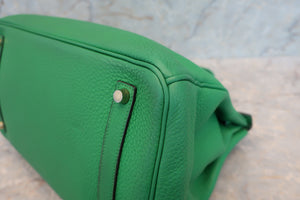 HERMES／エルメス バーキン35 トゴ バンブー □R刻印 ハンドバッグ 700070230