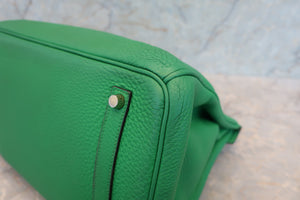 HERMES／エルメス バーキン35 トゴ バンブー □R刻印 ハンドバッグ 700070230